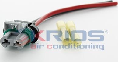 Hoffer K26209 - Cable Repair Set, interior heating fan, (eng. preheat sys.) xparts.lv