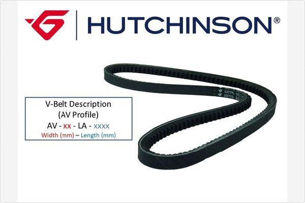 Hutchinson AV 13 La 1275TK - V-Belt xparts.lv