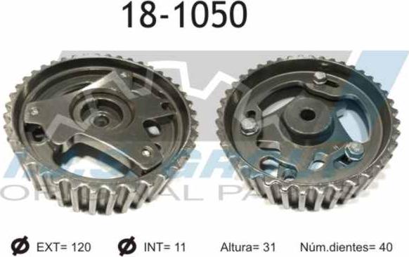 IJS GROUP 18-1050 - Gear, camshaft xparts.lv