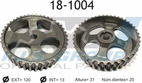 IJS GROUP 18-1004 - Gear, camshaft xparts.lv