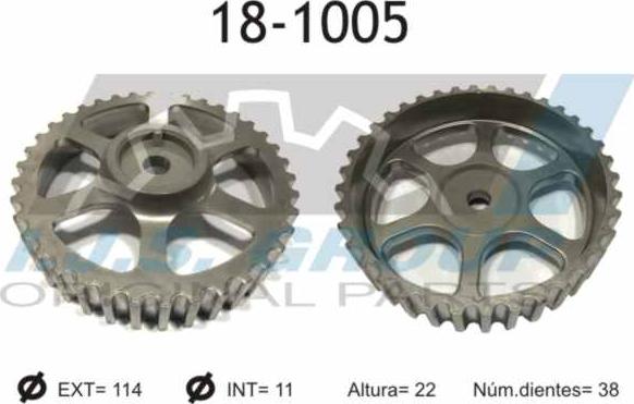 IJS GROUP 18-1005 - Gear, camshaft xparts.lv