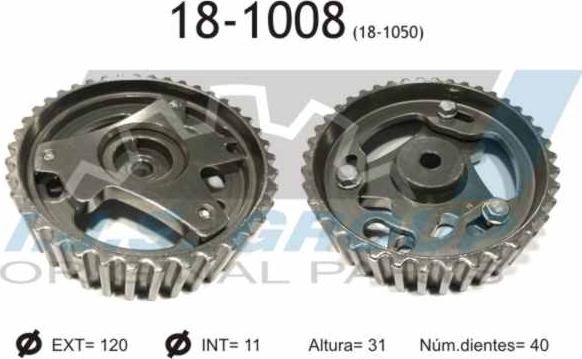 IJS GROUP 18-1008 - Gear, camshaft xparts.lv