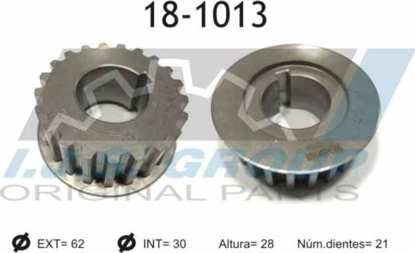 IJS GROUP 18-1013 - Gear, camshaft xparts.lv