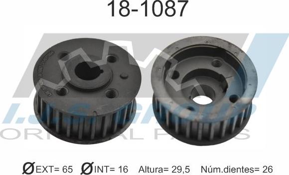 IJS GROUP 18-1087 - Gear, camshaft xparts.lv