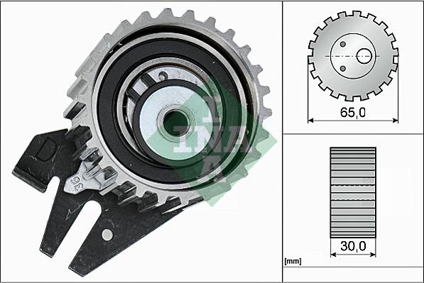 INA 531 0844 10 - Tensioner Pulley, timing belt xparts.lv