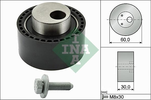 INA 531 0264 10 - Tensioner Pulley, timing belt xparts.lv