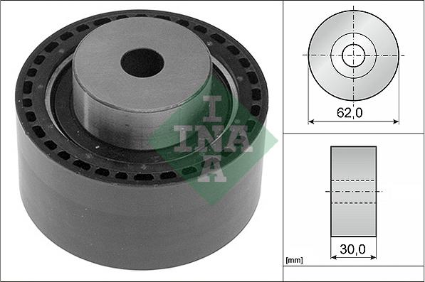 INA 532 0460 10 - Deflection / Guide Pulley, timing belt xparts.lv