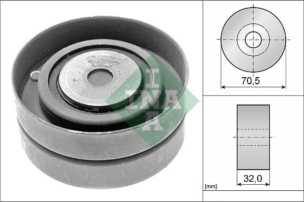 INA 532 0426 10 - Deflection / Guide Pulley, timing belt xparts.lv