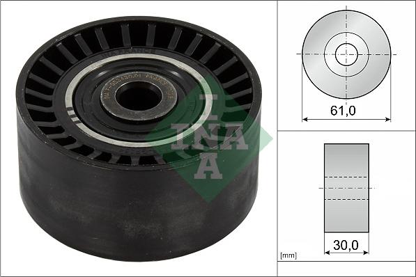INA 532 0624 10 - Deflection / Guide Pulley, timing belt xparts.lv