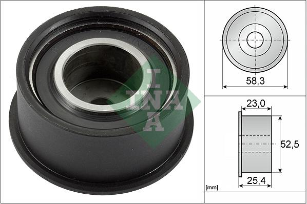 INA 532 0034 10 - Deflection / Guide Pulley, timing belt xparts.lv