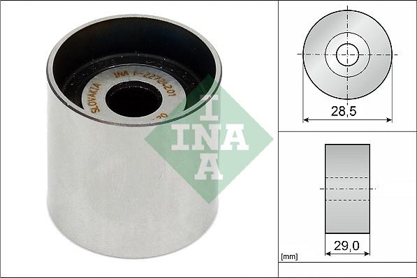 INA 532 0161 10 - Направляющий ролик, зубчатый ремень xparts.lv