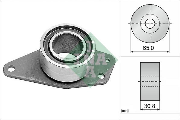 INA 532 0222 10 - Deflection / Guide Pulley, timing belt xparts.lv