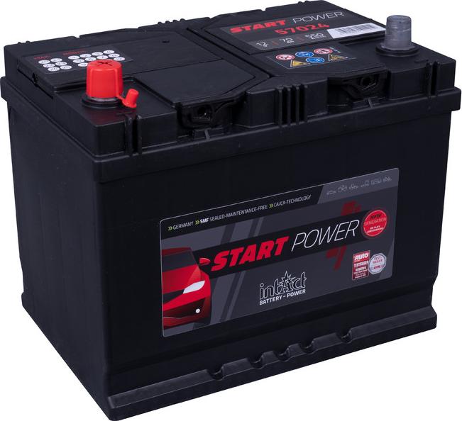 INTACT 57024GUG - Startera akumulatoru baterija xparts.lv