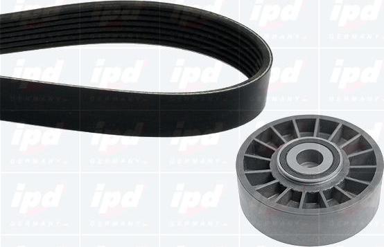IPD 20-1019 - V formos rumbuotas diržas, komplektas xparts.lv