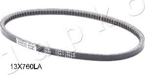 Japko 13X760 - Клиновой ремень, поперечные рёбра xparts.lv