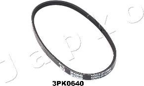 Japko 3PK640 - V-Ribbed Belt xparts.lv