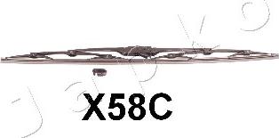 Japko SJX58C - Stikla tīrītāja slotiņa xparts.lv