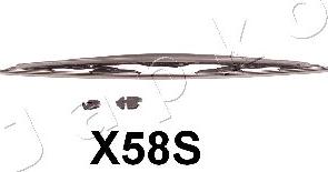 Japko SJX58S - Stikla tīrītāja slotiņa xparts.lv