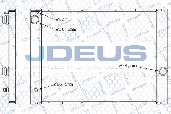 Jdeus 005M33A - Radiators, Motora dzesēšanas sistēma xparts.lv