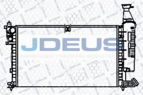 Jdeus 007V35 - Radiators, Motora dzesēšanas sistēma xparts.lv