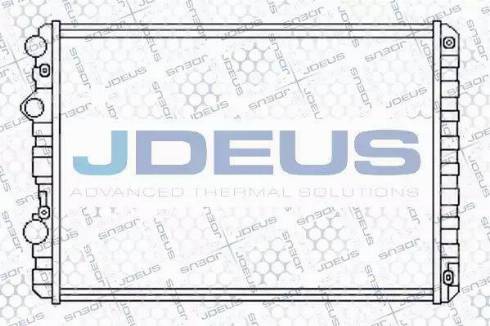 Jdeus 030V38 - Radiators, Motora dzesēšanas sistēma xparts.lv