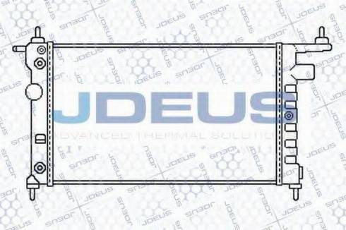 Jdeus 020M45 - Radiators, Motora dzesēšanas sistēma xparts.lv
