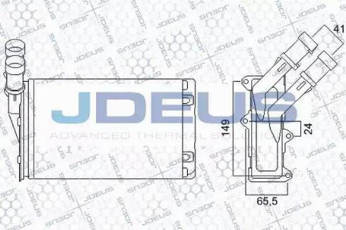 Jdeus 207M12 - Šilumokaitis, salono šildymas xparts.lv