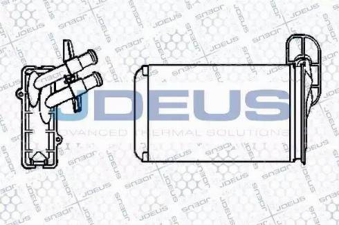 Jdeus 230V03 - Теплообменник, отопление салона xparts.lv