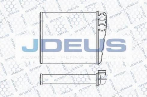 Jdeus 270M04 - Теплообменник, отопление салона xparts.lv