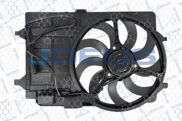 Jdeus EV0700000 - Fan, radiator xparts.lv
