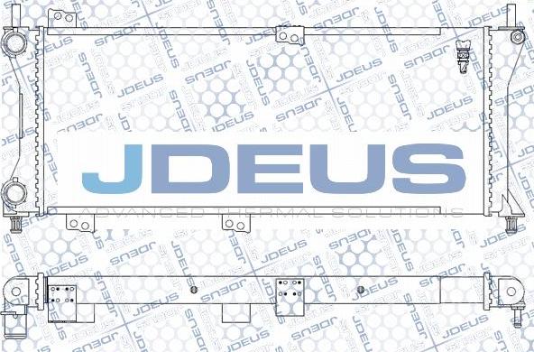 Jdeus M-0110880 - Radiators, Motora dzesēšanas sistēma xparts.lv