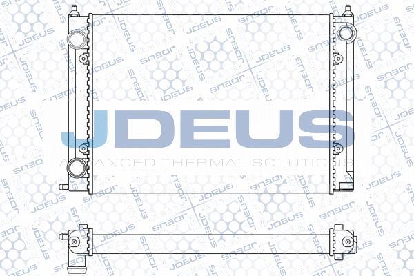 Jdeus M-0300340 - Radiators, Motora dzesēšanas sistēma xparts.lv
