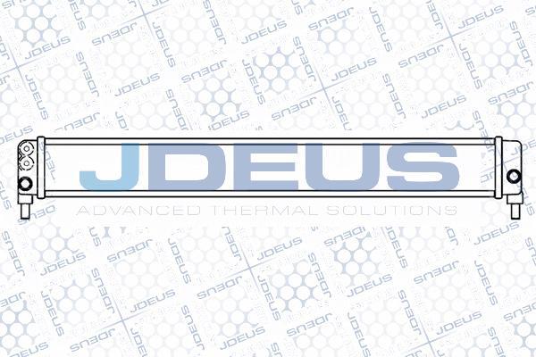 Jdeus M-028096A - Radiators, Motora dzesēšanas sistēma xparts.lv