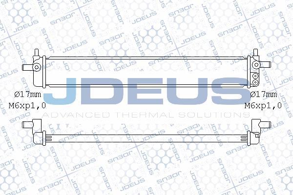 Jdeus M-078003X - Cooler, drive battery xparts.lv