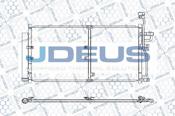 Jdeus M-7200700 - Конденсатор кондиционера xparts.lv