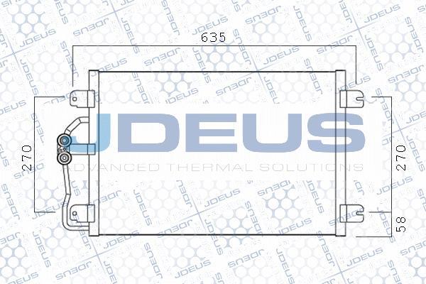 Jdeus M-7230600 - Kondensators, Gaisa kond. sistēma xparts.lv