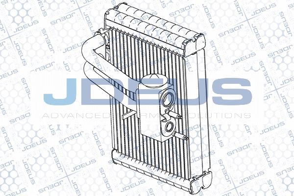 Jdeus RA9070060 - Iztvaikotājs, Gaisa kondicionēšanas sistēma xparts.lv