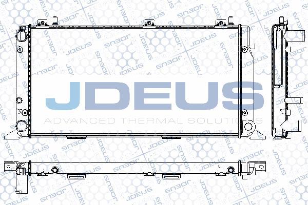 Jdeus RA0010021 - Radiators, Motora dzesēšanas sistēma xparts.lv