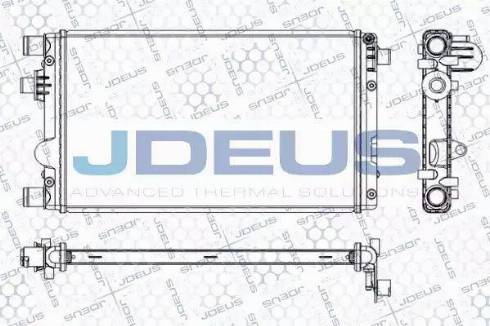 Jdeus RA0110870 - Radiators, Motora dzesēšanas sistēma xparts.lv
