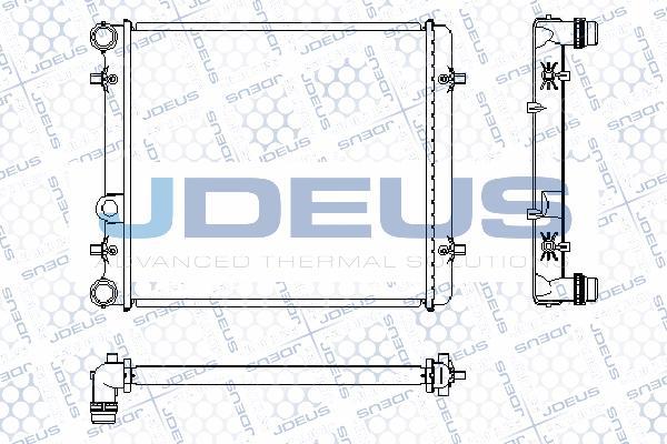 Jdeus RA0300420 - Radiators, Motora dzesēšanas sistēma xparts.lv