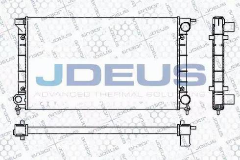 Jdeus RA0300350 - Radiators, Motora dzesēšanas sistēma xparts.lv