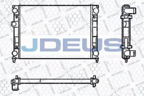 Jdeus RA0300380 - Radiators, Motora dzesēšanas sistēma xparts.lv