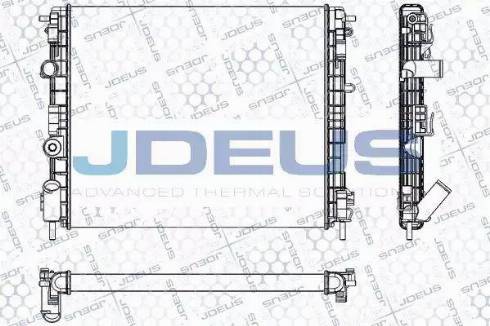 Jdeus RA0230650 - Radiators, Motora dzesēšanas sistēma xparts.lv