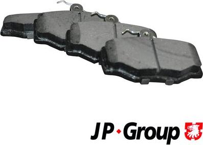 JP Group 4063700710 - Stabdžių trinkelių rinkinys, diskinis stabdys xparts.lv