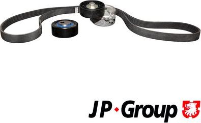 JP Group 4118100810 - V-Ribbed Belt Set xparts.lv