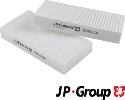 JP Group 5528100100 - Фильтр воздуха в салоне xparts.lv