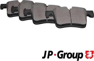 JP Group 1463603010 - Brake Pad Set, disc brake xparts.lv