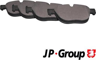 JP Group 1463602610 - Brake Pad Set, disc brake xparts.lv