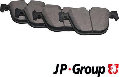 JP Group 1463701810 - Brake Pad Set, disc brake xparts.lv