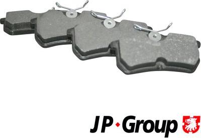 JP Group 1563700410 - Тормозные колодки, дисковые, комплект xparts.lv